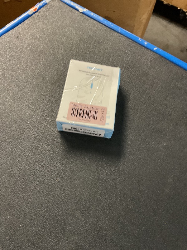 Photo 1 of **MISSING DONGLE BUT HAS BLUETOOTH CAPABILITY** TECKNET Wireless Mouse, BT5.0/3.0 2.4GHz Silent Computer Mouse with USB Receiver,4000DPI Rechargeable Portable Bluetooth Mouse for Laptop/MacBook/Pro/iPad/Windows