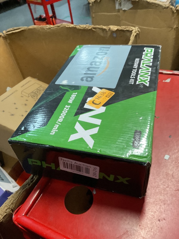 Photo 1 of 180W Rotary Tool Kit, 1.5-Amp PHALANX 6 Variable Speed with Flex Shaft, 8000-32000RPM Multi-Tool& 139pcs Accessories Kit, Power Multiuse Set Prefect for Crafting Projects and DIY Creations…