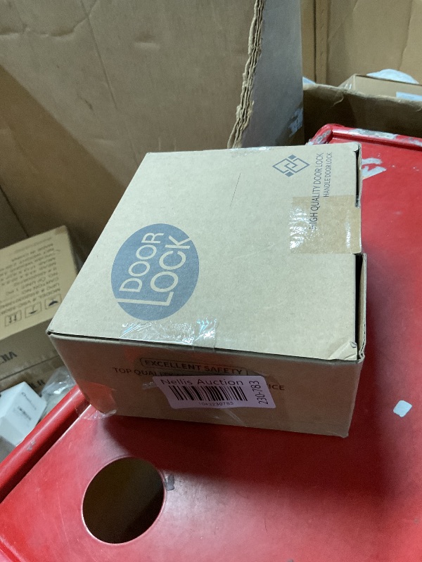 Photo 1 of ***(PARTS ONLY/ NON REFUNDABLE/ NO RETURNS OR REFUNDS)***Only one**
Bonpoly 4 Pack Gold Door Knobs, Interior Door Handles, Locking Door Knob for Bedroom/Living Room, Keyed Alike Entry Door Handle, Stylish Wave Door Lever, Only for Right Handing Door