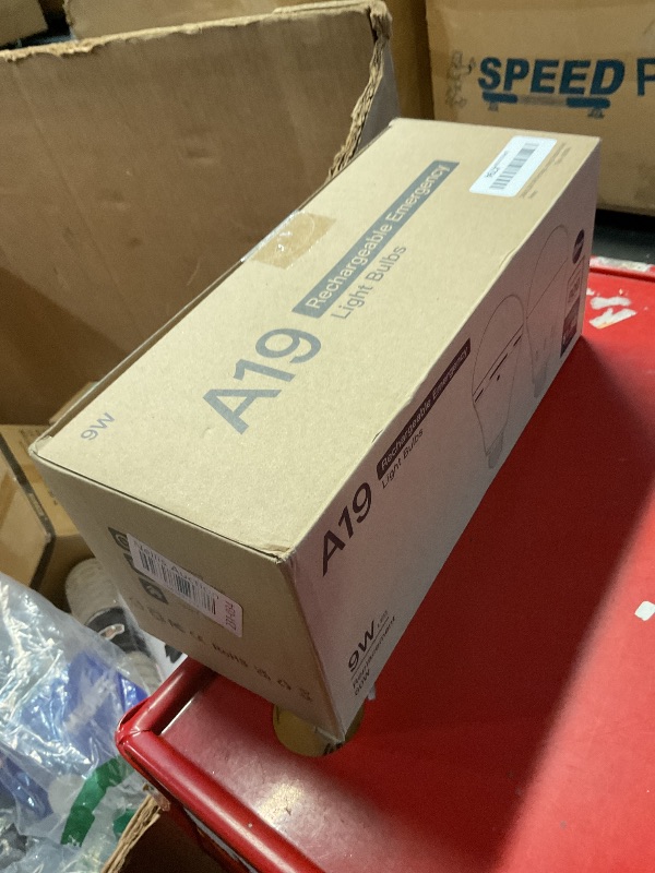 Photo 1 of DEBAOBULB 10 Pack Rechargeable Emergency Light Bulbs, Battery Powered LED Light Bulb 6000K Daylight E26 120 Volt 9W 60W Equivalent with 1200mAh for Home Power Outage Camping Hurricane