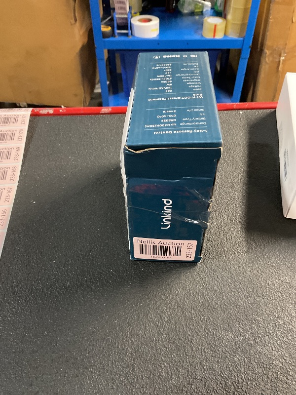 Photo 1 of Linkind Smart Edison Bulbs, 2700K-6500K Tunable WiFi Edison Bulbs with Remote Control, 8W 60W Equivalent Dimmable ST19(ST58) Vintage Light Bulbs 800lm, Compatible with Alexa & Google Home, 2-Pack