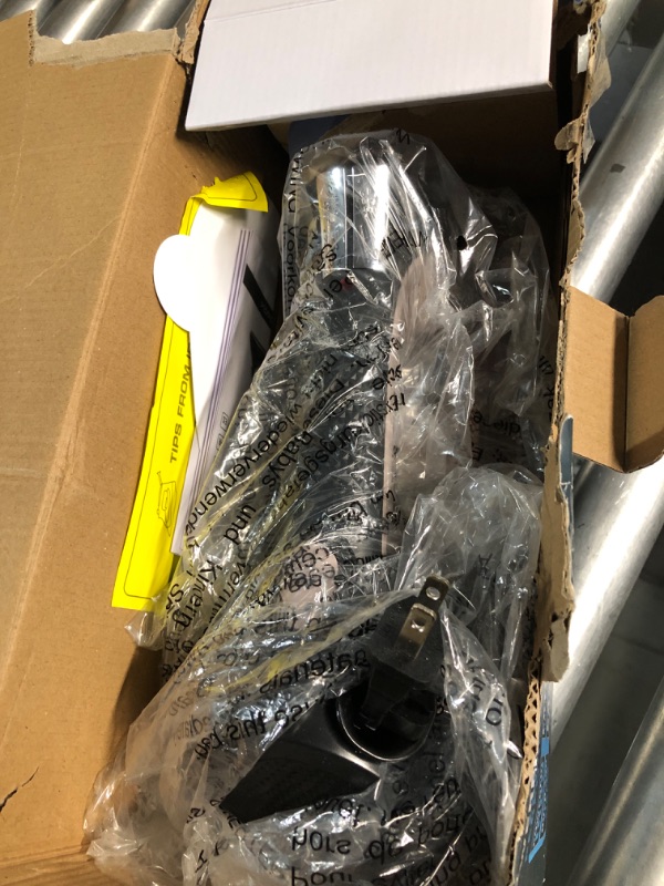 Photo 1 of ***(NO RETURNS OR REFUNDS/ FOR PARTS ONLY/ NON FUNCTIONAL)***
Rowenta Iron Steamer for Clothes, Stainless Steel Soleplate, Iron with Retractable Cord, Black, DW2459