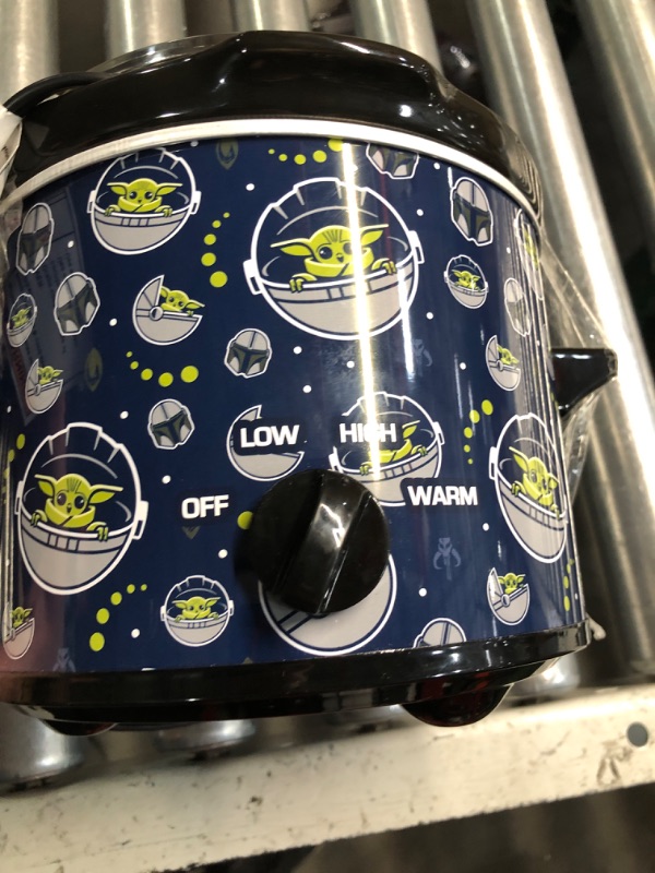 Photo 1 of ***(USED)***
Uncanny Brands Star Wars The Mandalorian 2-Quart Slow Cooker- Kitchen Appliance-Baby Yoda