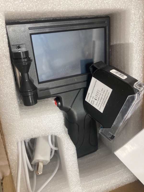 Photo 1 of FTVOGUE Handheld Inkjet Printer Label Printer for Printing Production Date Batch Number Logo