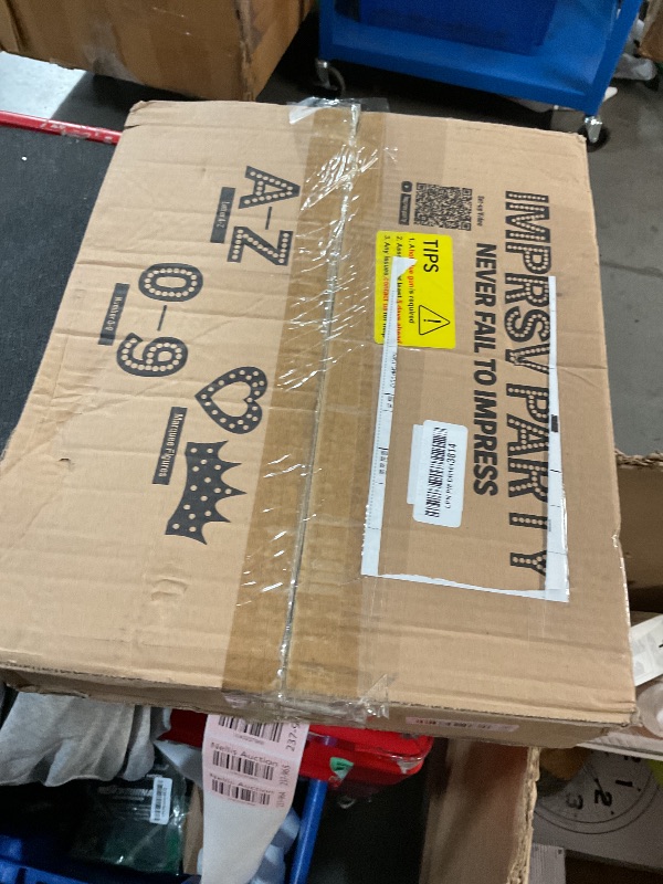 Photo 1 of imprsv 4FT Marquee Numbers, Light Up Numbers, Marquee Numbers 6, Cool White Light Up Numbers for Party, Big Numbers for sweet 16 60th Birthday Party Decorations,Large Cardboard, Anniversary Decor