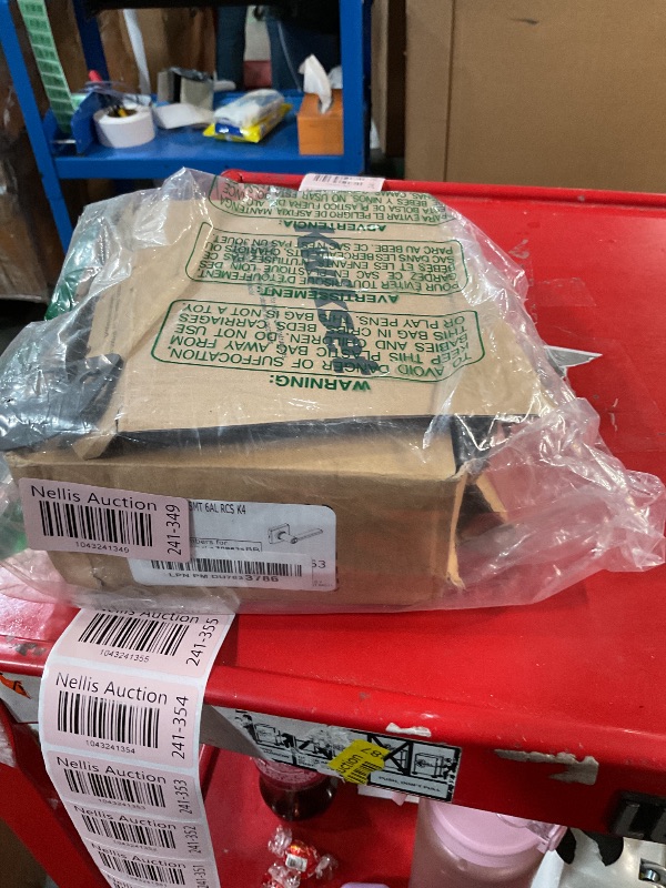 Photo 1 of Kwikset Casey Entry Door Handle with Lock and Key, Secure Keyed Reversible Lever Exterior, For Front Entrance and Bedrooms, Matte Black , Pick Resistant Smartkey Rekey Security and Microban