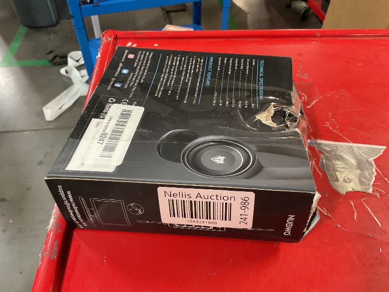 Photo 1 of ***(PARTS ONLY/ NON REFUNDABLE/ NO RETURNS OR REFUNDS)***
NUBWO HW02 USB Computer Headset with Clear Chat Microphone, Lightweight On-Ear Wired Headset for MS Teams, Skype, Webinars, Call Center and More (Black)