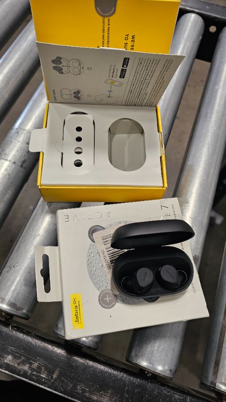 Photo 1 of Jabra Elite 7 Active in-Ear Bluetooth Earbuds - True Wireless Sports Ear Buds ShakeGrip for The Ultimate Active fit and Adjustable Active Noise Cancellation - Black