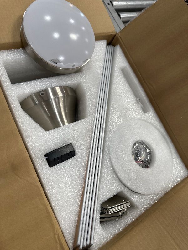 Photo 1 of 42 Inch Ceiling Fans with Lights and Remote,Outdoor Indoor Modern Flush Mount Ceiling Fan with 3CCT 6-Speed Quiet DC Motor,Black Small Low Profile Ceiling Fan for Bedroom Living Room Office(Nickel)