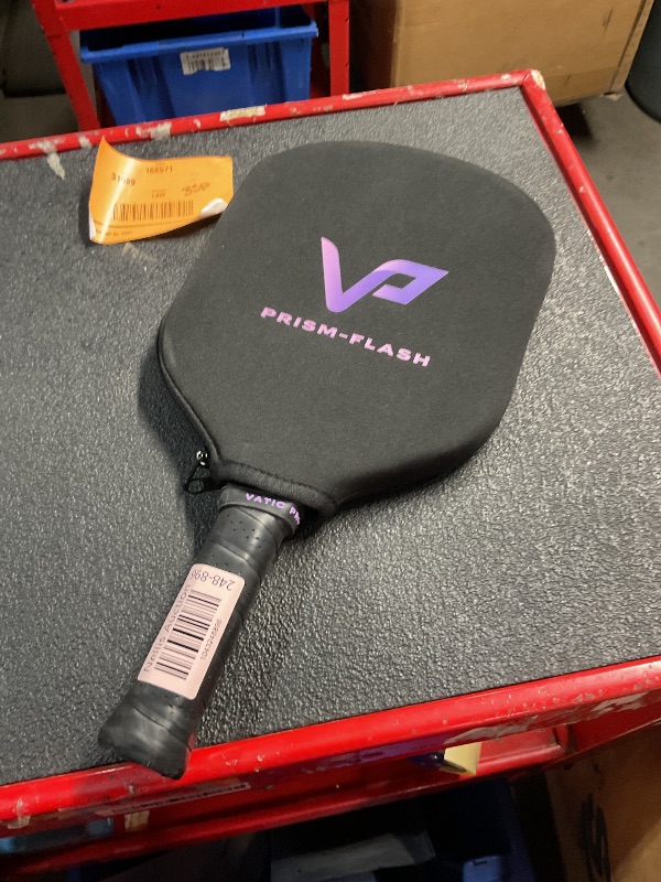 Photo 1 of **Prev used ** Minor damage**
Vatic Pro Prism Flash Carbon Fiber 16mm - Foam Injected Walls - Includes Paddle Cover
