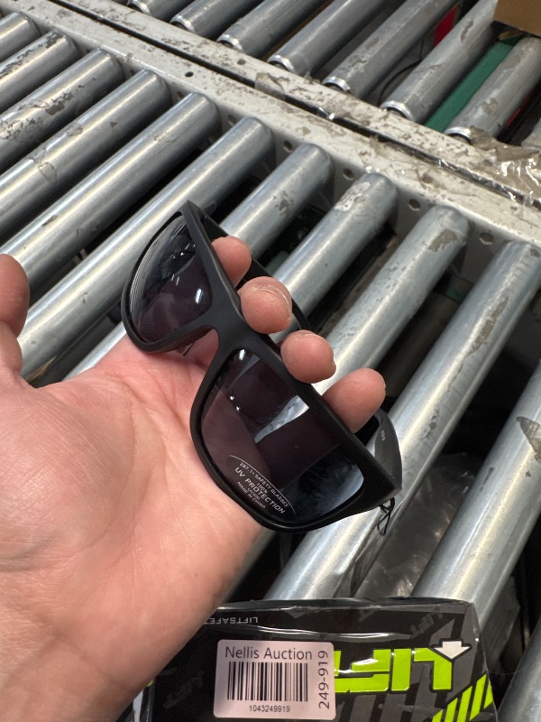 Photo 1 of LIFT Safety EBD-14MKC BOLD One Size Safety Glasses (Matte Black Frame/Clear Lens)