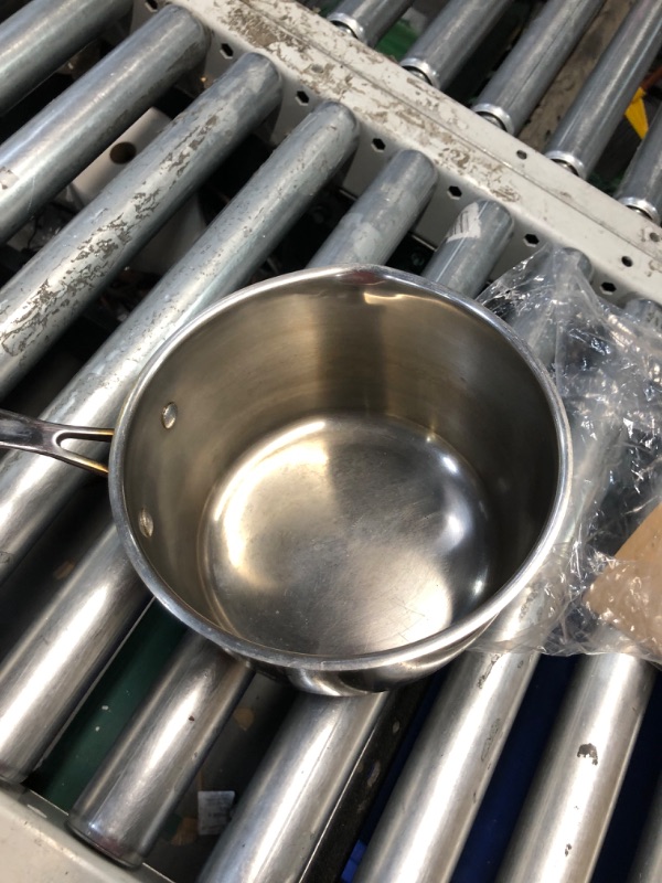 Photo 1 of ***HEAVILY USED - SEE PICTURES***
Cuisinart 7193-20P Chef's Classic Stainless 3-Quart Cook and Pour Saucepan with Cover