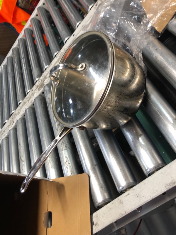 Photo 1 of ***HEAVILY USED - SEE PICTURES***
Cuisinart 7193-20P Chef's Classic Stainless 3-Quart Cook and Pour Saucepan with Cover
