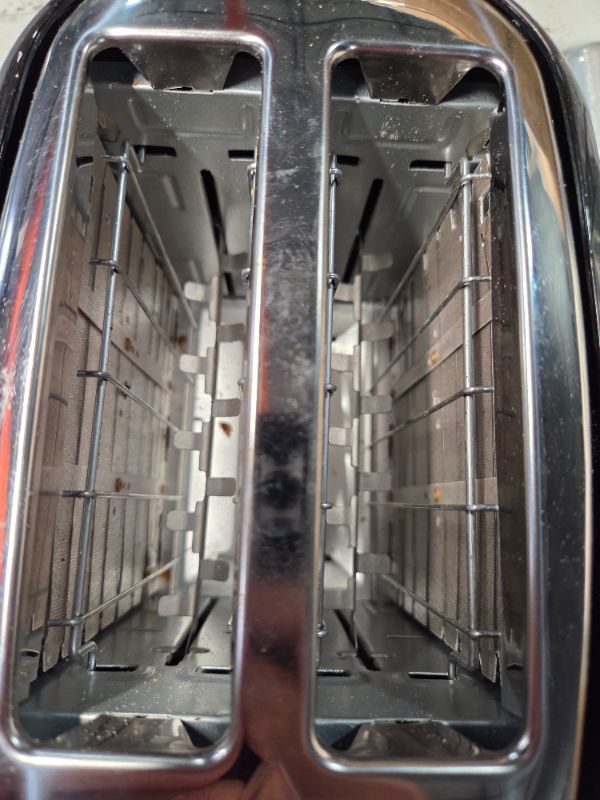 Photo 1 of ***HEAVILY USED AND DIRTY - SEE PICTURES***
Proctor Silex 2-Slice Toaster with Extra Wide Slots for Bagels, Cool-Touch Walls, Shade Selector, Toast Boost, Auto Shut-off and Cancel Button, Black (22305)