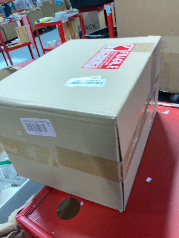Photo 1 of **MINOR CRACK**
KKU Football Display Case, Acrylic Football Case Display Case Autographed Football Holder, No Assembly Required Football Display Box with Removable Built-in Football Display Stand