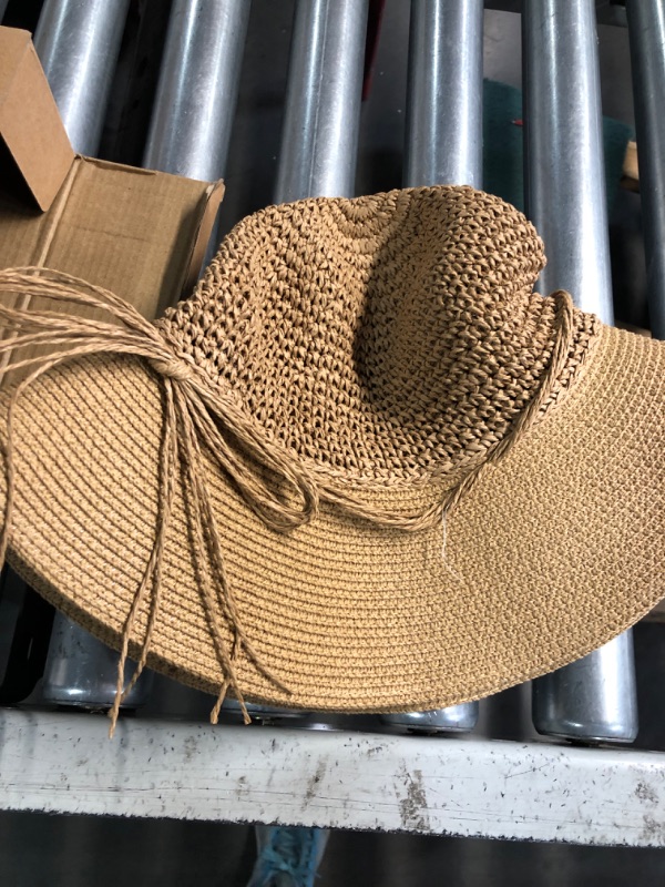 Photo 1 of ***(STOCK PHOTO FOR REFERENCE ONLY)***
FURTALK Sun Hats for Women Brim Straw Hat Beach Hat UPF UV Packable Cap for Travel