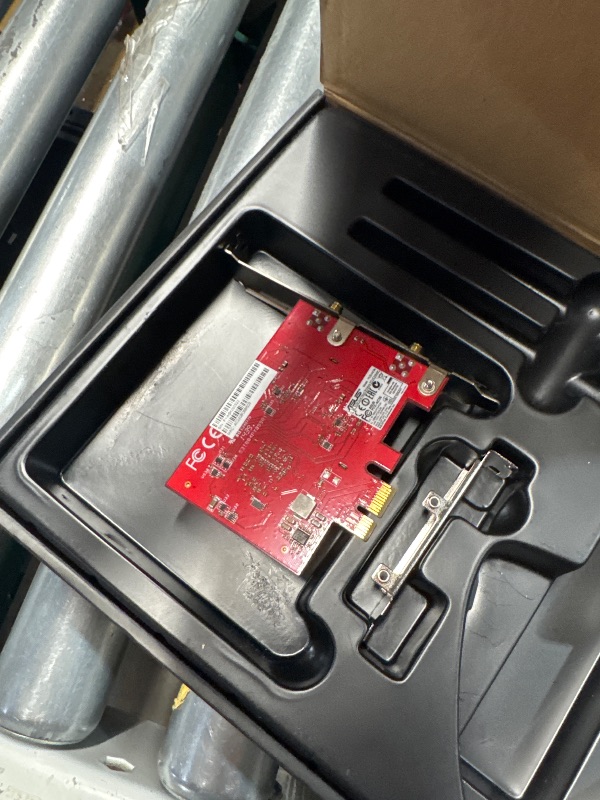 Photo 1 of ***(PARTS ONLY/ NON REFUNDABLE/ NO RETURNS OR REFUNDS)***
TP-Link WiFi 6 AX3000 PCIe WiFi Card (Archer TX3000E), Up to 2400Mbps, Bluetooth 5.2, 802.11AX Dual Band Wireless Adapter with MU-MIMO,OFDMA,Ultra-Low Latency, Supports Windows 11, 10 (64bit) only