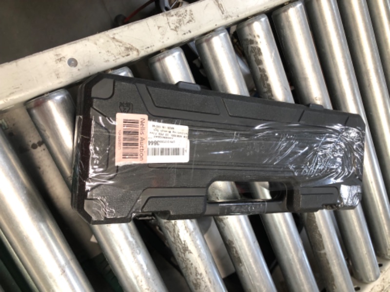 Photo 1 of ***CASE DAMAGED - INCOMPLETE - SEE PICTURES***
AKM TOOL 33 PCS Flex Head Ratcheting Wrench Set, Metric | 72-Tooth | 8-22mm | Extra Long Double Box End Ratchet Wrench Flex Head Wrench Set with Torx Bit