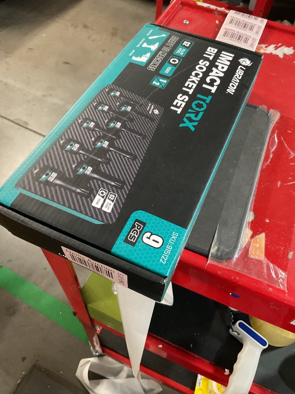 Photo 1 of LIBRATON Impact Torx Bit Socket Set, 1/2" Drive, S2 Steel, 9PCS Impact Star Bit Socket Set (T30-T80), High Impact Torx Sockets, Bit Socket Set, XPE Storage, Professional Mechanic and Automotive Repair