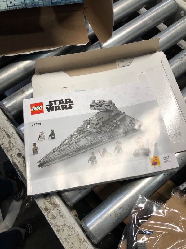 Photo 1 of ***factory sealed*** opened for inspection***
LEGO Star Wars Imperial Star Destroyer Building Toys Set - Birthday Gift Idea for Kids, Boys & Girls, Ages 10+ - Star Wars Darth Vader & 6 Minifigure Toys - 75394