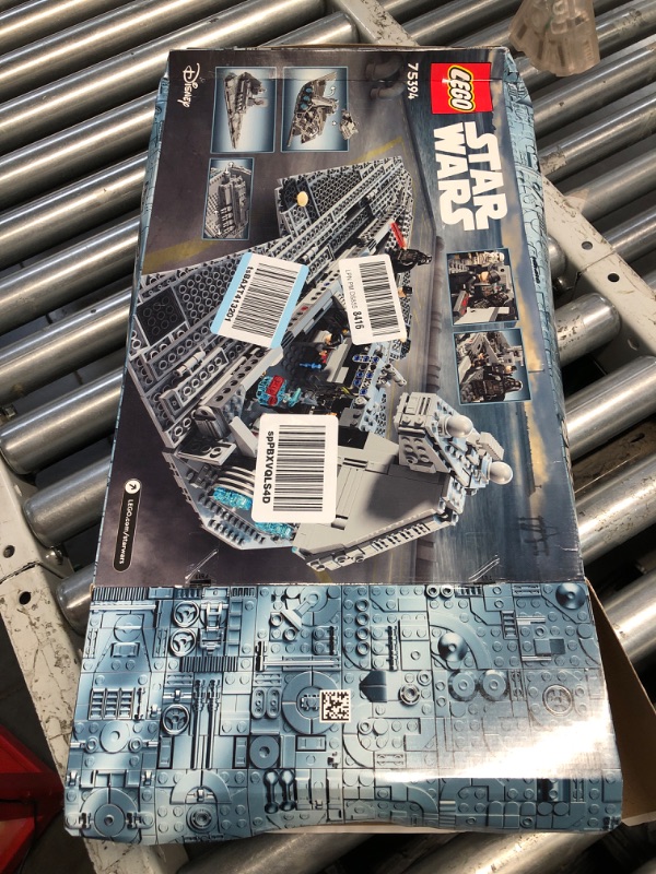 Photo 1 of ***factory sealed*** opened for inspection***
LEGO Star Wars Imperial Star Destroyer Building Toys Set - Birthday Gift Idea for Kids, Boys & Girls, Ages 10+ - Star Wars Darth Vader & 6 Minifigure Toys - 75394