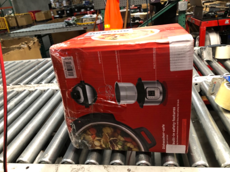 Photo 1 of Instant Pot Duo 7-in-1 Electric Pressure Cooker, Slow Cooker, Rice Cooker, Steamer, Sauté, Yogurt Maker, Warmer & Sterilizer, Includes App With Over 800 Recipes, Stainless Steel, 6 Quart