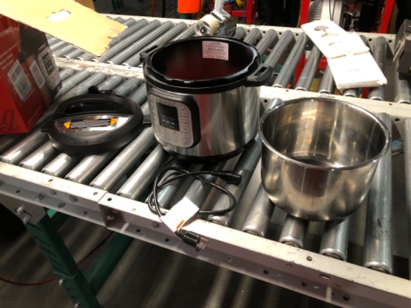 Photo 1 of Instant Pot Duo 7-in-1 Electric Pressure Cooker, Slow Cooker, Rice Cooker, Steamer, Sauté, Yogurt Maker, Warmer & Sterilizer, Includes App With Over 800 Recipes, Stainless Steel, 6 Quart