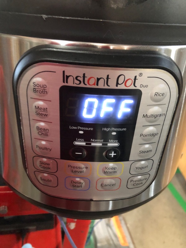 Photo 1 of Instant Pot Duo 7-in-1 Electric Pressure Cooker, Slow Cooker, Rice Cooker, Steamer, Sauté, Yogurt Maker, Warmer & Sterilizer, Includes App With Over 800 Recipes, Stainless Steel, 6 Quart