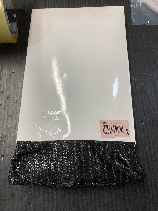 Photo 1 of [WindscreenSupplyCo] 55% 3 x 6 FT Shade Cloth Sun Shade Net with Grommets Sunblock Mesh Tarp for Garden Plants Cover Greenhouse and Patio