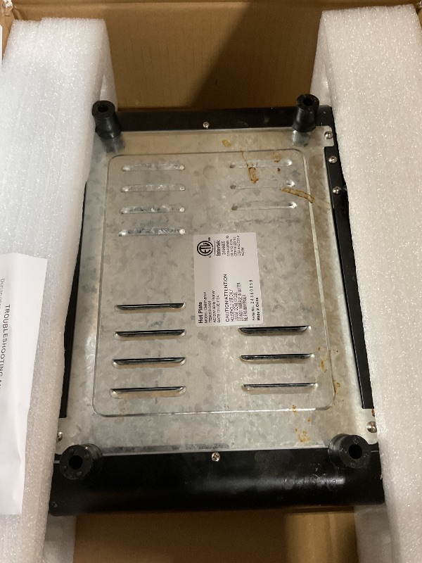 Photo 1 of (used)(damaged)(see all images) VBGK Single Burner Induction Cooktop,1800W Portable Induction Cooktop,