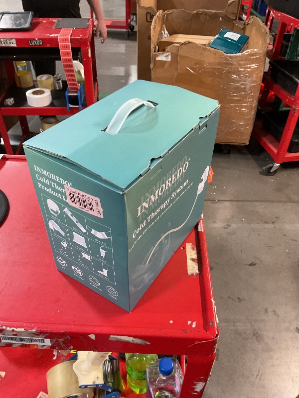 Photo 1 of Inmoredo Ice Machine for Knee and Shoulder After Surgery Cold Therapy Machine for Knee and Hip Universal Compression Pad Post-Surgery Quiet Pump Strong Cryotherapy Pain Relief Treatment