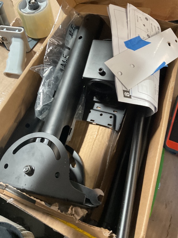 Photo 1 of (Used)(see all images) WALI Ceiling TV Mount for 37-90 inch, Hanging Adjustable Ceiling Mount TV Bracket Fits Most LED, LCD, OLED 4K TVs