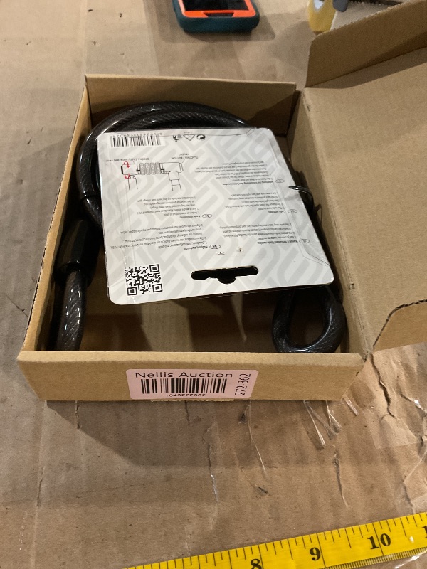 Photo 1 of Bicycle Lock Cable,Bicycle Chain Lock,Safety Chain Lock kit,Heavy Duty Motorcycle Lock,bicycle lock,4-digit padlock,bicycle U-shaped lock with cable,12mm shackle and 10mm x 1.8m cable,steel chain lock