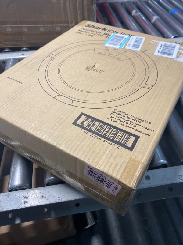 Photo 1 of ***(HEAVILY USED)***
Shark AV753 ION Robot Vacuum, Tri-Brush System, Wifi Connected, 120 Min Runtime, Works with Alexa, Multi Surface Cleaning, Grey