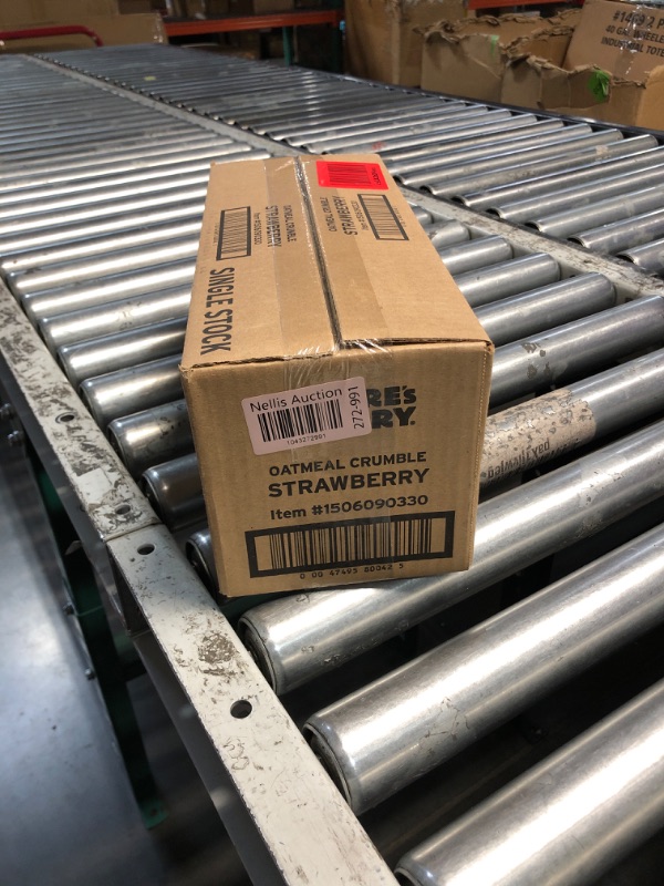 Photo 1 of ***NON REFUNDABLE*** Nature's Bakery Oatmeal Crumble Bars, Strawberry, 6-6 Count Boxes (36 Bars), Vegan Snacks, Non-GMO BEST BY 07/07/2025 
