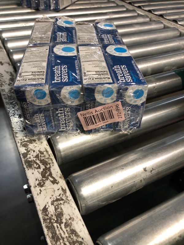 Photo 1 of ***NON REFUNDABLE*** BREATH SAVERS Peppermint Flavored Sugar Free Breath Mints, Bulk Mint Candy, 0.75 oz, Rolls (8 packs of 12)