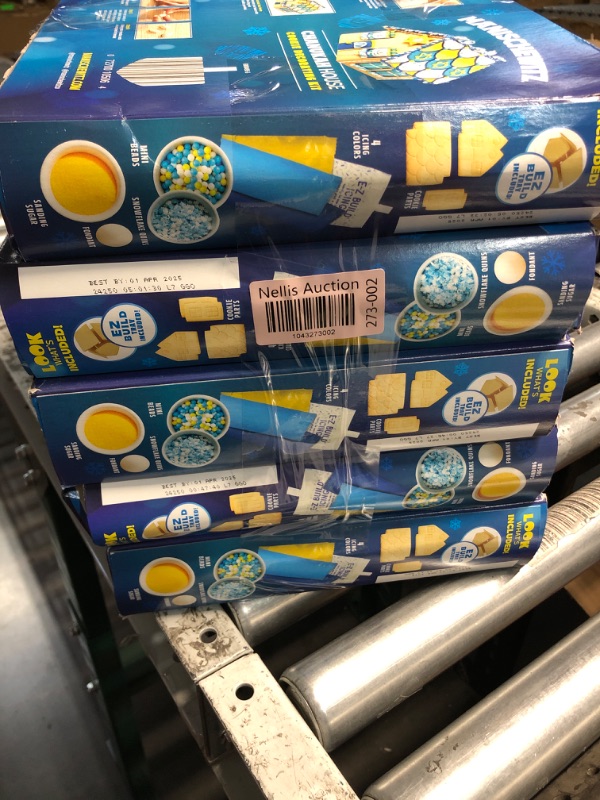 Photo 1 of ***NON REFUNDABLE*** Manischewitz Do-It-Yourself Chanukah House Vanilla Cookie Decorating Kit - Net Wt. 2lb. 15oz(1.33 kg) (bundle of 5) 