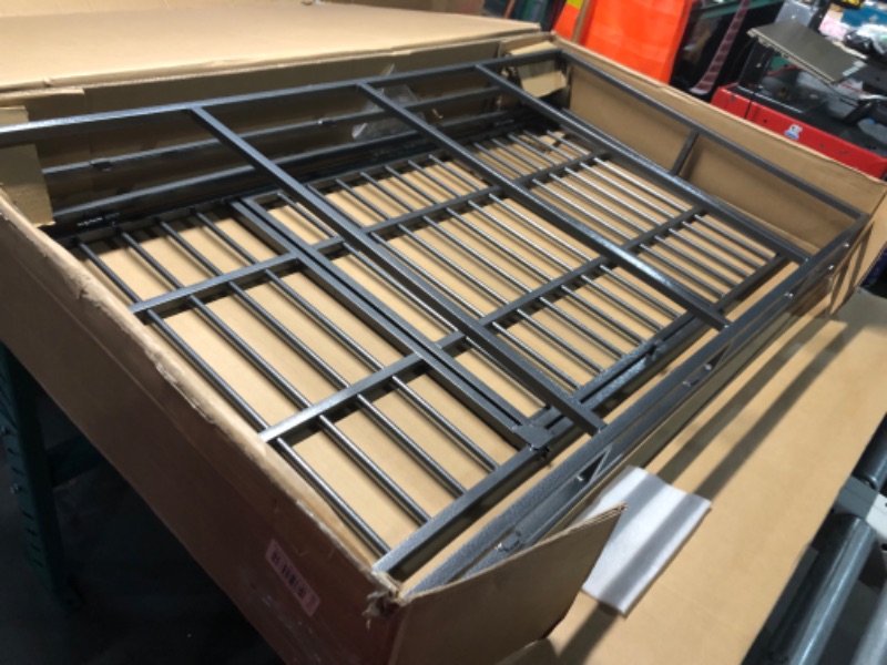 Photo 1 of *** MAJOR DAMAGE - INCOMPLETE - SEE COMMENTS***
48.5'' Heavy Duty Dog Crate, Foldable Indoor Dog Cage with Double Door, 360° Lockable Wheels and Removable Tray, Easy to Clean and Assembly?for Small Medium Large Dogs