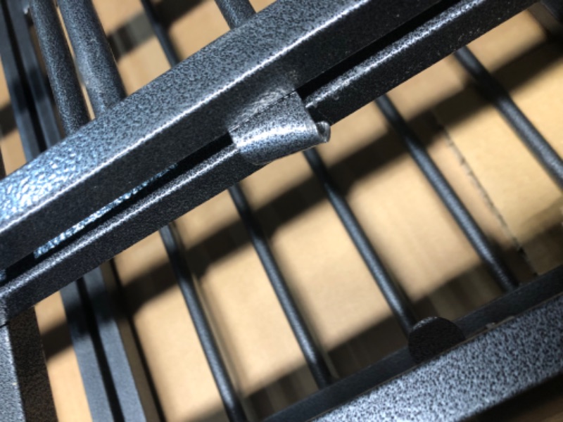 Photo 1 of *** MAJOR DAMAGE - INCOMPLETE - SEE COMMENTS***
48.5'' Heavy Duty Dog Crate, Foldable Indoor Dog Cage with Double Door, 360° Lockable Wheels and Removable Tray, Easy to Clean and Assembly?for Small Medium Large Dogs