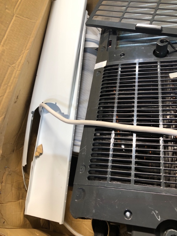 Photo 1 of ***(EXP: )NONREFUNDABLE*** ***PARTS ONLY*** LG 8000 BTU (DOE) / (12000 ASHRAE) Portable Air Conditioners Cools 350 Sqft Easy Install & WiFi App Remote Eco-friendly, Quiet Small & Medium Room Air Conditioner AC Unit Home Gray LP0823GSSM