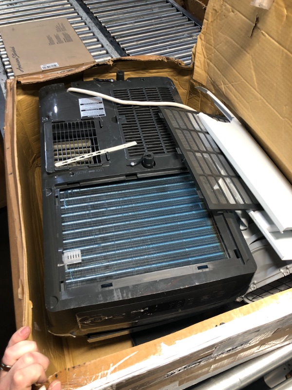 Photo 1 of ***(EXP: )NONREFUNDABLE*** ***PARTS ONLY*** LG 8000 BTU (DOE) / (12000 ASHRAE) Portable Air Conditioners Cools 350 Sqft Easy Install & WiFi App Remote Eco-friendly, Quiet Small & Medium Room Air Conditioner AC Unit Home Gray LP0823GSSM