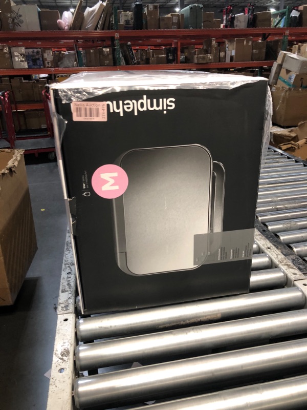 Photo 1 of ***NONREFUNDABLE**SEE NOTES***
simplehuman 45 Liter / 12 Gallon Rectangular Hands-Free Kitchen Step Trash Can with Soft-Close Lid, Brushed Stainless Steel