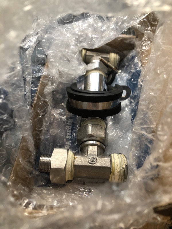 Photo 1 of ***(MISSING PARTS)***
Crispaire 304 Stainless Steel Bypass Valve for Instant Hot Water Recirculating Pump A Great Replacement for the Old Plastic Version
