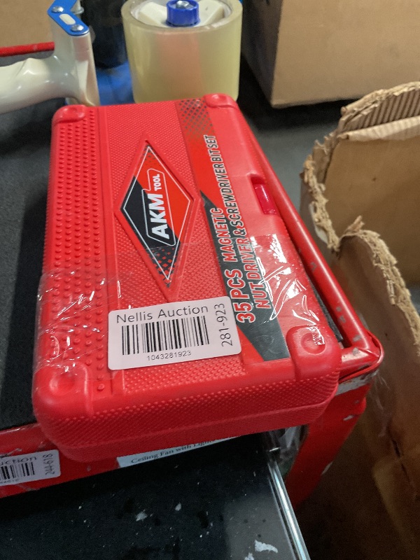 Photo 1 of AKM TOOL 35Pcs Magnetic Nut Driver Set, Nut Driver Set for Impact Drill, 1/4" Quick-Change Hex Shank | SAE & Metric | Cr-V Steel, Magnetic Screwdriver Bit W/Drill Bit Extension & Drill Bit Adapter