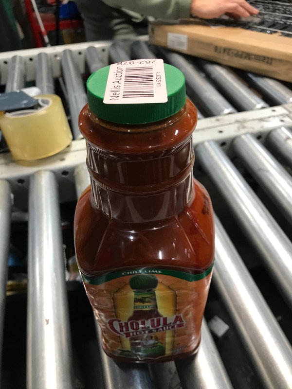 Photo 1 of ***(EXP: )NONREFUNDABLE*** Exp 03/19/2026
Cholula Chili Lime Hot Sauce, 64 fl oz - One 64 Fluid Ounce Bulk Container of Chili Lime Hot Sauce with Mexican Peppers, Lime and Signature Spice Blend, Perfect for Eggs, Shrimp, and More