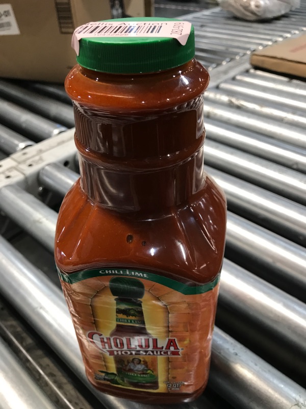 Photo 1 of ***(EXP: )NONREFUNDABLE*** Exp03/19/2026
Cholula Chili Lime Hot Sauce, 64 fl oz - One 64 Fluid Ounce Bulk Container of Chili Lime Hot Sauce with Mexican Peppers, Lime and Signature Spice Blend, Perfect for Eggs, Shrimp, and More