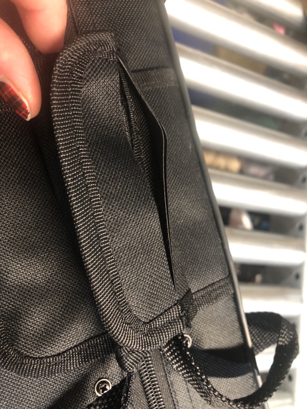 Photo 1 of ** SLICE ON VELCRO HANDLE OF THE CASE * IT DOES NOT AFFECT THE HANDLES FUNCTION **  LeSage Blue Trumpet for Students - Standard with Case, 7C Mouthpiece, Valve Oil & Cleaning Kit