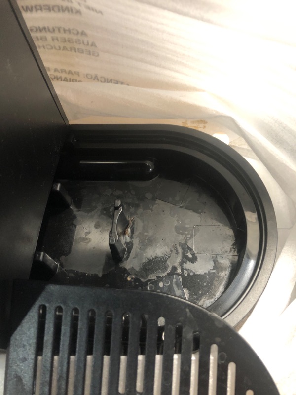 Photo 1 of ** LARGE CRACK NEAR THE TOP OF THE WATER TOWER **  Keurig K-Slim Single Serve K-Cup Pod Coffee Maker, Multistream Technology, 3 Brew Sizes, Slim and Sleek Design, 46oz Removable Reservoir, Black
