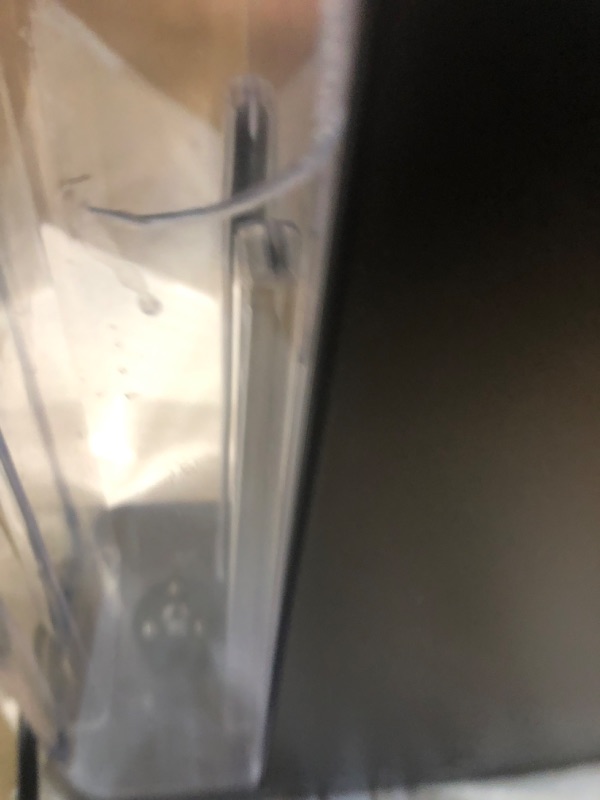 Photo 1 of ** LARGE CRACK NEAR THE TOP OF THE WATER TOWER **  Keurig K-Slim Single Serve K-Cup Pod Coffee Maker, Multistream Technology, 3 Brew Sizes, Slim and Sleek Design, 46oz Removable Reservoir, Black
