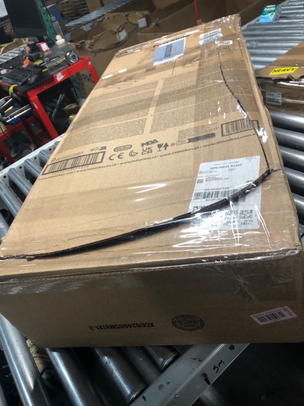 Photo 1 of ** CRACK ON THE EDGE OF THE BLUE STAIRS ** UNSURE IF FIXABLE ** Little Tikes First Slide for Kids, Easy Set Up for Indoor Outdoor, Easy to Store, for Toddlers Ages 18 Months - 6 years